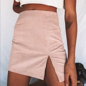 Princess Polly Fahrenheit skirt Pink NWT
